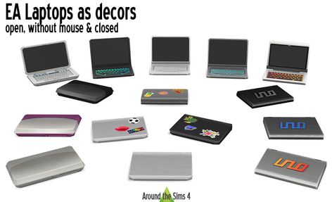 Sims 4 Laptop Cc, Sims 4 College, Around The Sims 4, Pink Starburst, Custom Computer, The Sims 4 Download, Retail Signs, House Layout, Mac Laptop