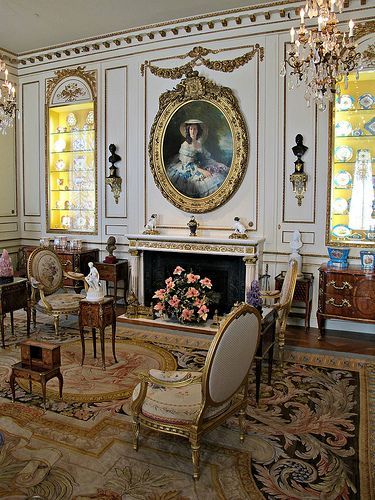 French Drawing Room, Marjorie Merriweather Post, Hillwood Estate, Royal Room, Neoclassical Interior, English Decor, French Architecture, Antique Interior, Beautiful Interior Design