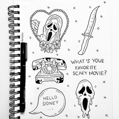 ghostface flash sheet ♡by: @artbylitzy Horror Flash, Dresser Designs, Ghostface Tattoo, Gangster Disciples, What's Your Favorite Scary Movie, Tato Flash, Horror Movie Tattoos, Scream Art, Horror Drawing