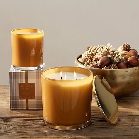 17 of the Best Fall Candles to Light in 2021 Pottery Barn Thanksgiving, Candle Pot, Scented Oil Diffuser, Candle Scents, Diffuser Bottle, Jar Candles, Tea Candles, Glass Jar Candles, Scented Oils