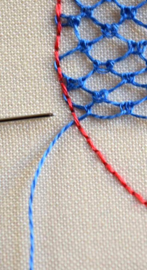 feeling stitchy: Tutorial: Double Brussels Needle Lace Stitch Embroidery Crafts, Point Lace, Embroidery Stitches Tutorial, Diy Clothing, Needle Lace, Crewel Embroidery, Hand Embroidery Stitches, Embroidery Fashion, Lace Making