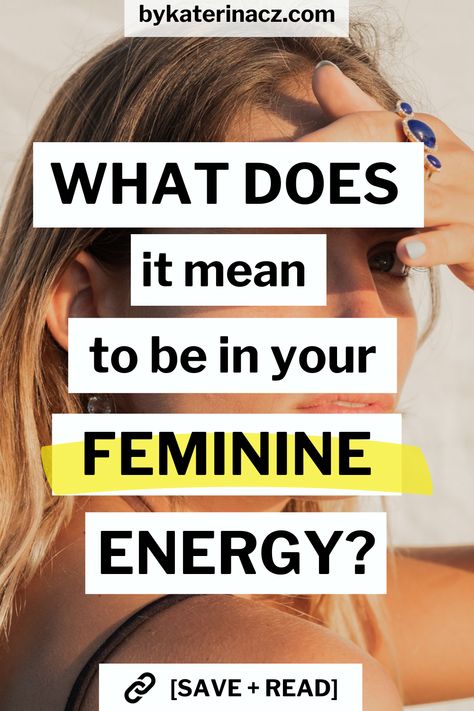 When you are first coming across the concept of feminine energy, it can be challenging to fully understand what it means to be in your feminine energy. Learning to recognize when you are in your feminine energy takes away the confusion and allows you to master the skill of being in your feminine energy at will. So, what does it mean to be in your feminine energy? How To Be Feminine, Feminine Quotes, Energy Aesthetic, Be Feminine, Feminine Energy Aesthetic, Dark Feminine Energy, Divine Feminine Energy, Mean To Be, Inner Work