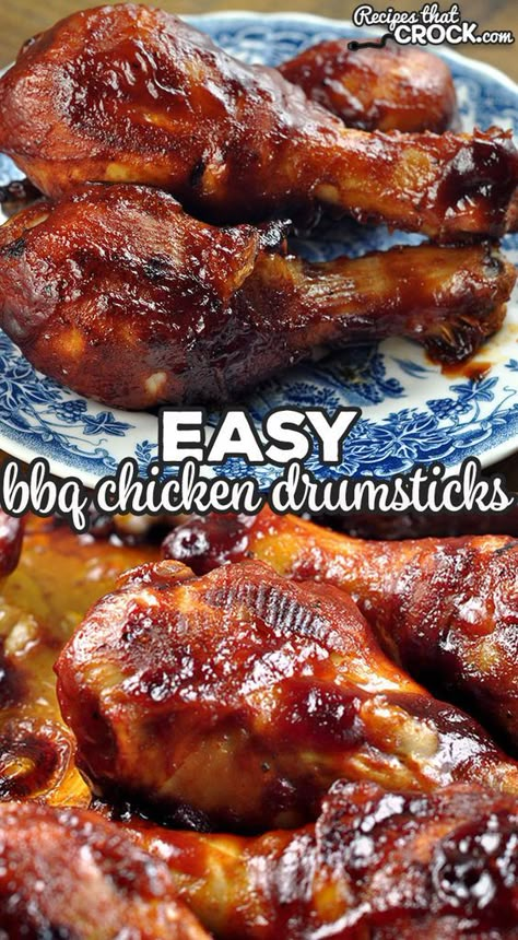 Looking for a tried and true recipe that gives you delicious and juicy drumsticks? Check out this Easy BBQ Chicken Drumsticks recipe! Oh my yum! Easy Baked Bbq Chicken Drumsticks, Oven Barbecue Chicken Legs Recipe, Bbq Chicken Drumsticks Marinade, Rotisserie Chicken Drumsticks, Recipe Using Chicken Drumsticks, Bbq Chicken In Oven Drumsticks, Sticky Bbq Chicken Drumsticks, Recipe For Drumsticks In Oven, Oven Baked Barbecue Chicken Drumsticks