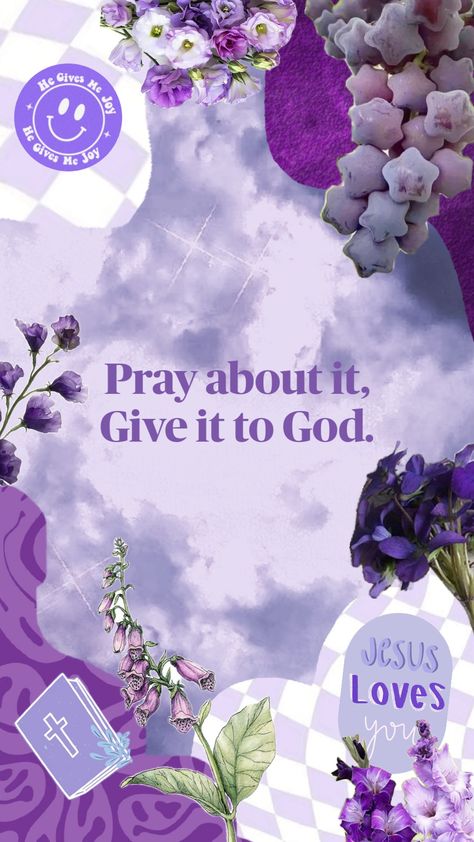 #God #Jesus #Bible #Christian #fyp #purple #pray #godfirst #jesuslovesyou #savedbygrace #faith #wallpaper #violet #havefaith #allglorytogod #togodsglory #sinner #repent #fyp Catholic Collage, Purple Christian Wallpaper, Faith Wallpaper, Wallpaper Violet, Jesus Wallpapers, Jesus Cross Wallpaper, Cute Iphone Wallpaper Tumblr, Wallpaper Bible, Cross Wallpaper