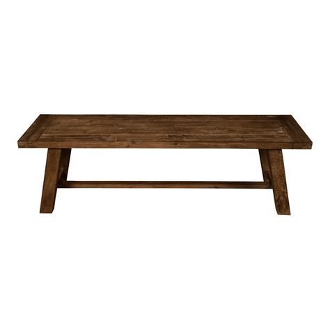 Bianca Bench & Reviews | Birch Lane Farmhouse Dining Benches, Wood Dining Bench, Entry Bench, Eco Friendly Furniture, Table Chairs, Dining Benches, Salvaged Wood, Wooden Bench, Birch Lane