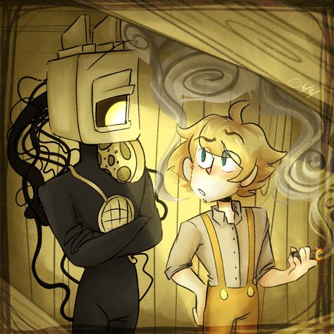 Digital Sketchbook (Posts tagged batim) Norman Batim, Digital Sketchbook, Bendy And The Ink Machine, Ship Art, Tumblr Funny, One Pic, Sketch Book, Fan Art, Memes