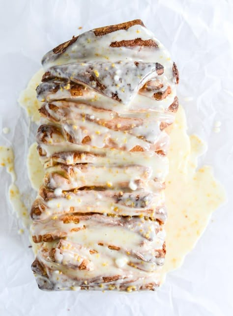 Sweet Orange Cinnamon Pull-Apart Bread