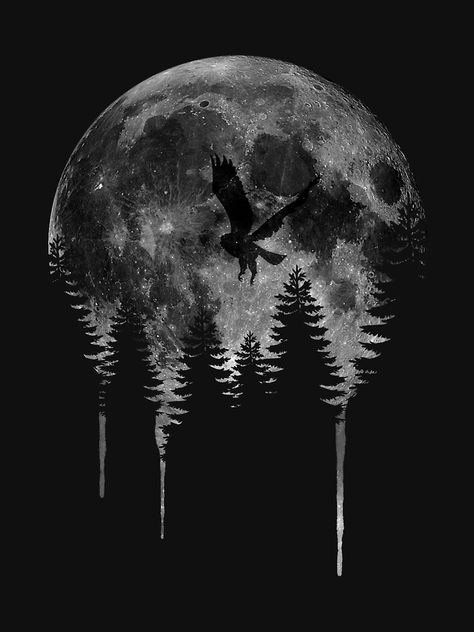 Dear Night Owl,  As the sun retires after the dusk, The nature sleeps on the earth crust, The night glistens in moonlit dawn, My dear night owl doesn’t even yawn, Are you the keeper of the nature’s treasure?  Or in the calm of night you are leaving or leisure?   #tshirt #moon #night #owl #nature #adventure #outdoors #wanderlust #forest #spiritual #spirit #moonlight #pines #whattowear Night Owl Aesthetic, Owl At Night, Earth Crust, Owl Aesthetic, Club Aesthetics, Pin Wall, Night Tattoo, Owl Silhouette, Earth Tattoo