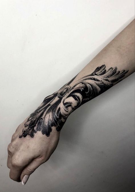 Abstract tattoos | Graphic tattoos | Tattoo ideas | Design for tattoo | Illustration Artist Pov, Baroque Tattoo, Half Arm Sleeve Tattoo, Graphic Tattoos, Japanese Hand Tattoos, Design For Tattoo, Satanic Tattoos, Terrible Tattoos, Artistic Tattoos