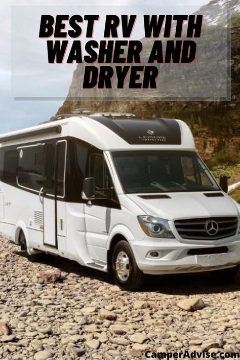 In this article, I have listed 10 Best RV with Washer and Dryer. These Campers with Washer and Dryer are reviewed throughly with pictures and floorplans. Camper Washer And Dryer, Small Rvs For Sale, Rv Washer Dryer, Compact Laundry, Mini Washing Machine, Portable Washing Machine, Class A Rv, Small Rv, Laundry Dryer