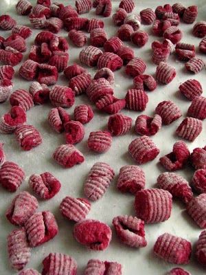 Beet Gnocchi, Beetroot Recipes, Resep Pasta, Mario Batali, Potato Gnocchi, Lemon Thyme, Beet Recipes, Pasta Fatta In Casa, Enough Said