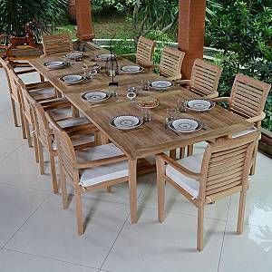 Grande Table, Mesa Exterior, Table Extensible, Furniture Inspiration, Outdoor Table, Outdoor Furniture Sets, Sydney, Dream House, New Homes