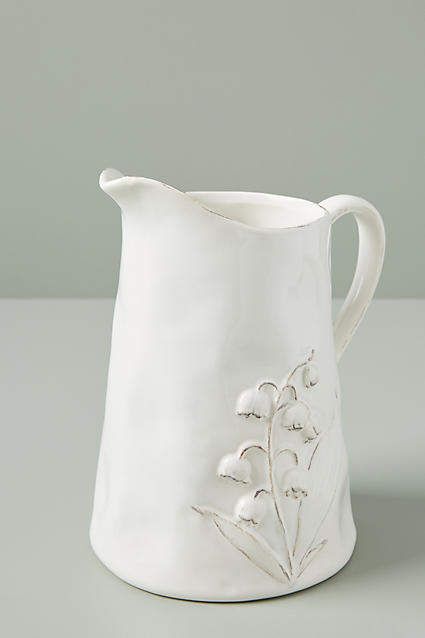 Anthropologie Katerina Pitcher #ad #homedecor #homestyle #homedecorideas  #AnthroFave #AnthroRegistry #bohochic #boho #glam #homedecorideas #livingroom #livingroomideas #livingroomdec Anthropologie Home, Vintage Pitchers, Entertaining Essentials, Ceramic Pitcher, Side Plates, Color Coding, Living Room Designs, Decor Styles, Stoneware