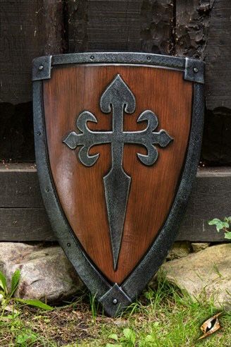 Escudo Viking, Tatoo 3d, Knight Shield, Medieval Shields, Wooden Shield, Viking Shield, Wood And Steel, Wooden Texture, Shield Design