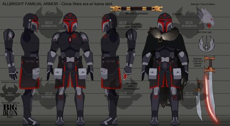 ArtStation - Allbright Armor Turnaround Black Mandalorian Armor Art, Armor Turnaround, Mandalorian Culture, Starfinder Characters, Mandolorian Armor, Mandalorian Oc, Mandalorian Jedi, Mandalorian Art, Mandalorian Armour