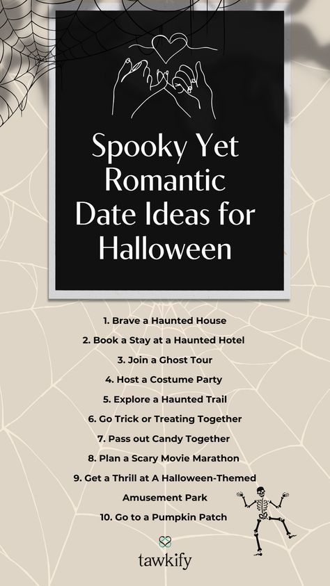 Spooky Couple, Couple Dates, Halloween Date, Real Ghosts, Haunted Hotel, Ideas For Halloween, Scary Costumes, Romantic Date Ideas, Ghost Tour