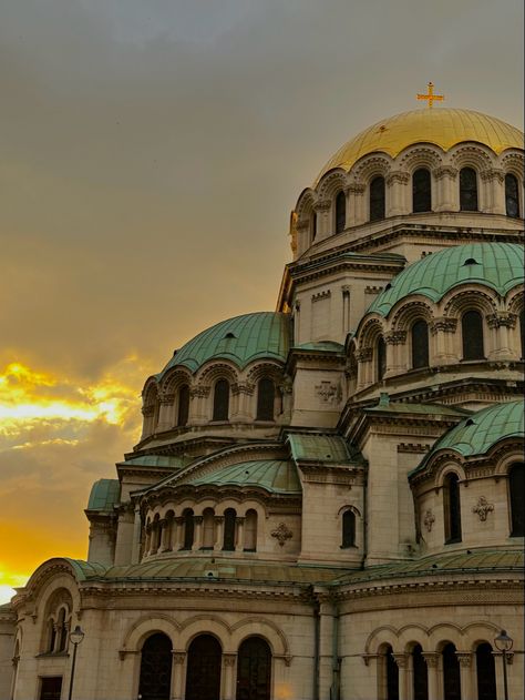 Sofia Bulgaria Aesthetic, Bulgaria Aesthetic, Sofia Aesthetic, Sofia Core, Alexander Nevsky Cathedral, Country Core, Bulgaria Sofia, Alexander Nevsky, Life Vision