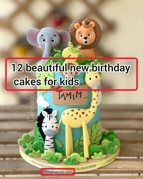 Latest Cake Designs For Kids, Latest Cake Designs, Latest Cake Design, Cake Designs For Kids, New Birthday Cake, New Birthday, Cakes For Kids, Kids Cakes, Birthday Cake Kids