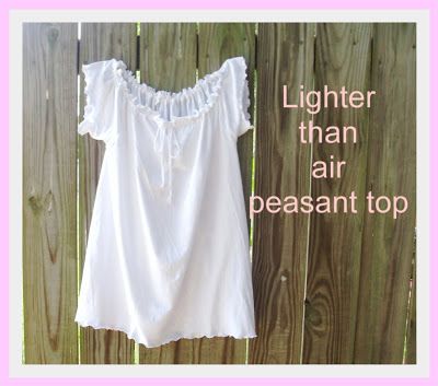 Tutorial: Lighter Than Air Peasant Top Gamle T Shirts, Umgestaltete Shirts, Diy Sy, Diy Vetement, Shirt Diy, Tshirt Crafts, Creation Couture, Diy Couture, Peasant Top