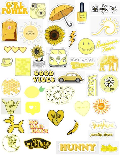 Selling Stickers, White Background, Cars, Tumblr, Yellow, White