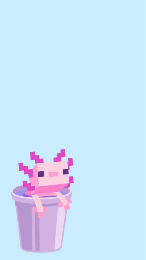 Axolotl Iphone Wallpaper, Mincraft Wallpapers Iphone, Axolotl Phone Wallpaper, Cute Minecraft Wallpaper, Minecraft Axolotl Wallpaper, Axolotl Wallpaper Iphone, Minecraft Wallpaper Iphone, Cute Axolotl Wallpaper, Minecraft Iphone Wallpaper