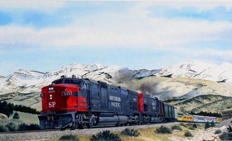 diesel locomotives planned but never built | O Gauge Railroading On Line Forum Railroad Images, Railroad Art, Train Posters, Gas Turbine, Train Art, Railroad Photos, Train Engines, Train Pictures, Diesel Locomotive