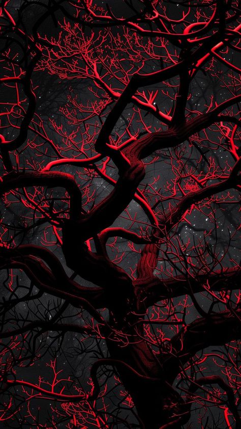 Red Themed Phone Wallpaper, Nothing Phone 2 Wallpaper, Red And Black Phone Wallpaper, Red Tree Aesthetic, Dark And Red Wallpaper, Red Wallpapers Aesthetic, Red Dark Wallpaper, Red Background Wallpapers, Dark Background Images