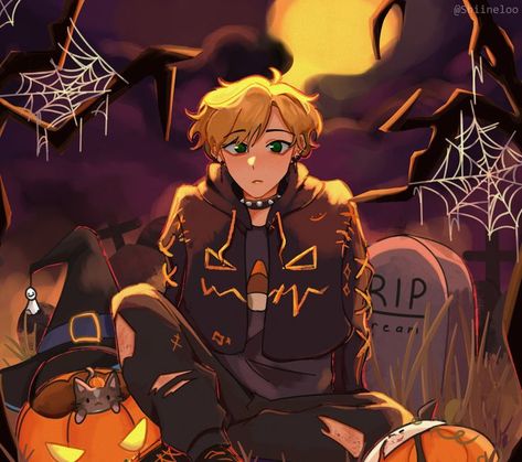 Halloween Fanart, Dream Fanart, Au Ideas, Ipad Kids, Dream Anime, Artist Alley, Dream Artwork, Halloween Boys, Dream Art