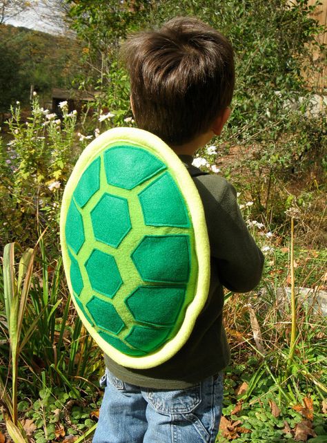 Turtle Shell Backpack for Children by NaturallyCraftyShop on Etsy, $65.00...... BUT IT'S TOTALLY DIY-ABLE!!!! I'm going to make one for my nephew Turtle Shell Backpack, Turtle Costume, Sea Costume, Shell Backpack, Big Stuffed Animal, Turtle Costumes, Turtle Crafts, Green Turtle, Turtle Shell