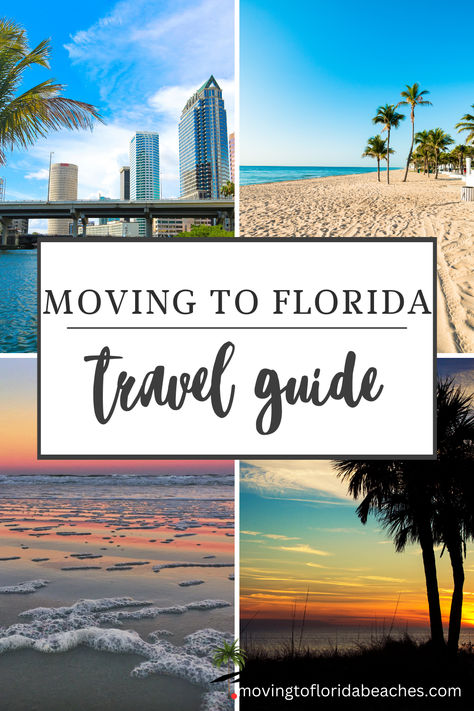 Moving to Florida Beaches Travel Guide Move To Florida, Moving Guide, Coastal Girl, Vision Board Book, Buying Home, Moving To Florida, Florida Living, Waterfront Property, By The Ocean