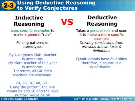 Help you save today, this totally free editable Inductive And Deductive Reasoning Worksheet totally free below. Set up, system as well as put together earlier making sure that almost everything can happen regularly. Customise as well as deal with your information. Usually do not spend your efforts! Inductive And Deductive Reasoning, Deductive Reasoning, Inductive Reasoning, Persuasive Writing Prompts, Logic Problems, Geometry Lessons, Types Of Education, Geometry Activities, Chemistry Worksheets