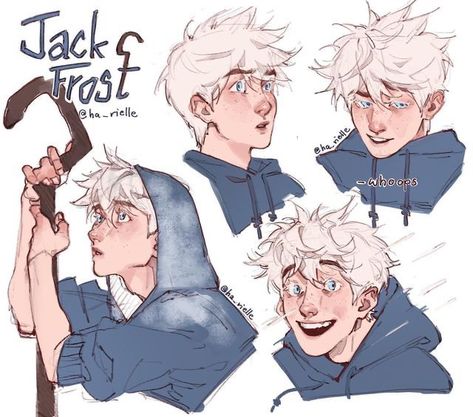 Jake Frost, Guardians Of Childhood, Online Comics, Rise Of The Guardians, The Big Four, The Guardians, Jack Frost, Disney And Dreamworks, Cartoon Art Styles