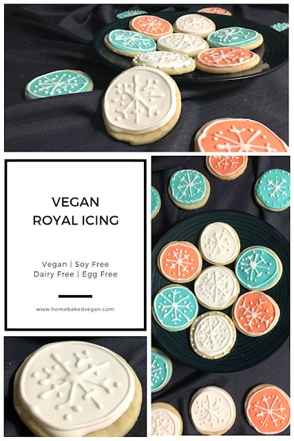 Vegan Royal Icing Recipe, Best Royal Icing Recipe, Vegan Royal Icing, Easy Royal Icing Recipe, Vegan Sugar Cookies, Vegan Christmas Cookies, Cookies Royal Icing, Cookie Icing Recipe, Royal Icing Recipe