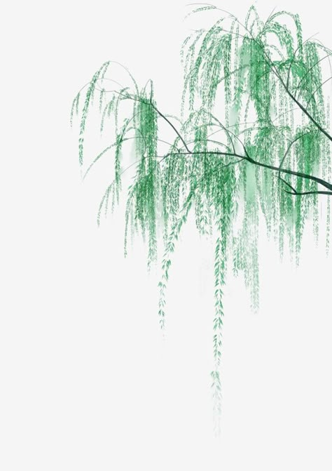 Willow Tree Art, Chinese Tree, Chinese Painting Flowers, Metal Wall Art Panels, How To Draw Realistic, Landscape With Trees, Weeping Willow Tree, Willow Trees, Draw Realistic