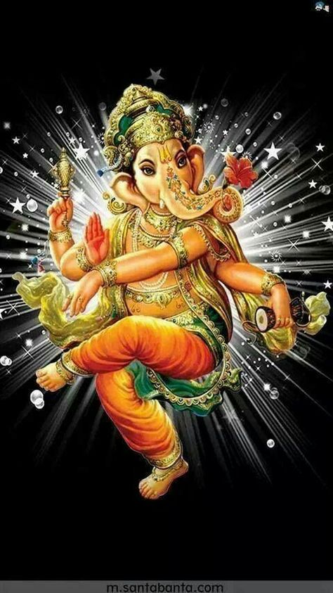 Om gung ganpataye namah Ganesh Painting, Om Ganesha, Arte Ganesha, Dancing Ganesha, Sri Ganesh, Shri Ganesh Images, Ganesha Tattoo, Ganesh Idol, Ganesh Wallpaper