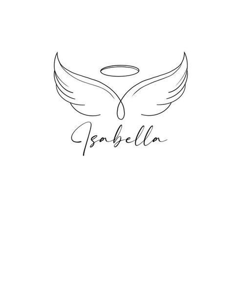 Angel Baby Tattoo, Angel Wing Wrist Tattoo, Baby Memorial Tattoos, Baby Angel Tattoo, Alas Tattoo, Memorial Tattoo Ideas, Teacup Tattoo, Grandma Tattoos