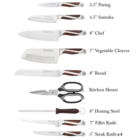 Knife Sets – Heritage Steel Steak Knife Set, Fillet Knife, Kitchen Shears, Chef Knife Set, Steak Knife, Bed Throw Blanket, Knife Set Kitchen, Bread Knife, Knife Handles