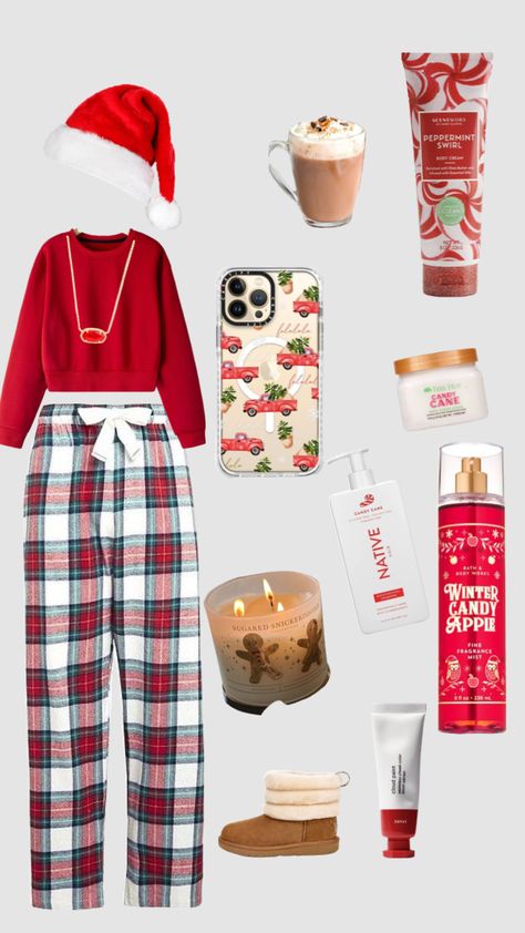 #christmasaesthetic Christmas Shuffles, Aesthetic Christmas Outfits, Preppy Christmas Outfit, Christmas Fashion Outfits, Cute Christmas Ideas, Christmas Outfit Ideas, Comfy Outfits Winter, Christmas Fits, Christmas Prep