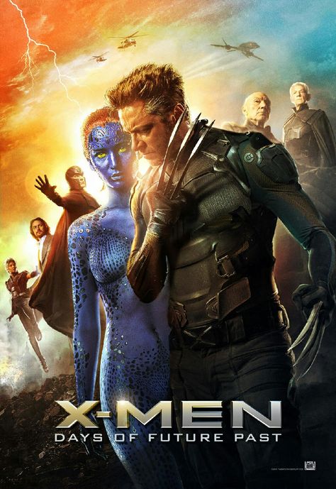 Xmen Days of Future Past movie poster #movieposter #scifi #MovieReview #movietwit #movieposters #adventure #scififantasy #artwork #action #drama #horror X-men Poster, Kitty Pryde, Ian Mckellen, Days Of Future Past, Septième Art, Men's Day, Man Movies, X Man, Ms Marvel