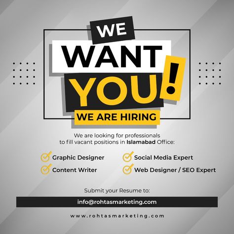 Graphic Design Advertising Creative, Join Us Poster Design, Graphic Designer Hiring Creative Ads, Creative Hiring Ads Ideas, Hiring Graphic Designer Poster, We Are Hiring Creative Ads, Join Our Team Hiring Design, Creative Hiring Post, We Are Hiring Creative Poster Design