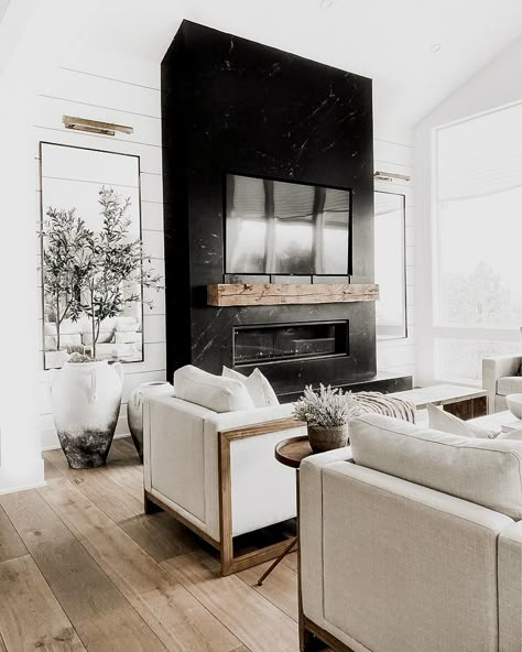 Miraculous Ideas, Definition Of Art, Kitchen Rules, Home Fireplace, Studio Mcgee, Fireplace Ideas, Living Room With Fireplace, Living Room Inspo, New Living Room