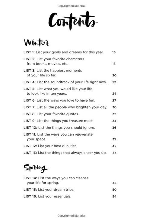 Lists To Make Journal, 52 Lists Project, 52 Lists, The Happiness Project, Journal D'inspiration, Pretty Font, Bullet Journal Lists, Journal Lists, Journaling Inspiration