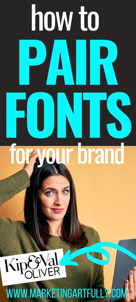 Tips and ideas for how to pair fonts for your brand! Includes examples and info about why certain font combinations work well together. Beyond just serifs and san serifs, more about how fonts work to represent your business and branding. How To Pair Fonts, Fonts That Go Well Together, Business Logo Fonts, Mixing Fonts, Font Psychology, Handwriting Logo, Sign Fonts, Clean Fonts, Font Pairings