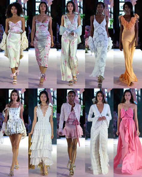 Love Shack Fancy Runway, Statement Pieces Clothing, 90s Prom Dresses, Statement Fashion Pieces, Trending Photography, Sweet Sixteen Dresses, Usa Christmas, Prom Inspiration, 90s Runway Fashion