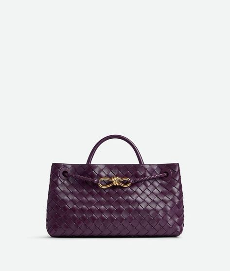 Bottega Veneta Andiamo, Bag Obsession, Statement Bag, Black Shop, Pretty Bags, Eyewear Womens, Purple Bags, East West, Cute Bags