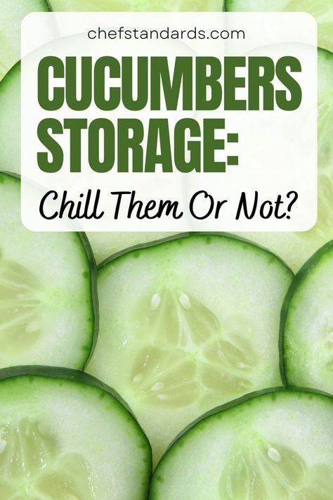 Find out if cucumbers need to be refrigerated, how to store them properly, and what are the major spoilage signs you need to be aware of. Different Vegetables, Vegetable Side, How To Store, Roll Ups, Vegetable Side Dishes, Vegetable Recipes, Do You Need, Be Aware, Need This