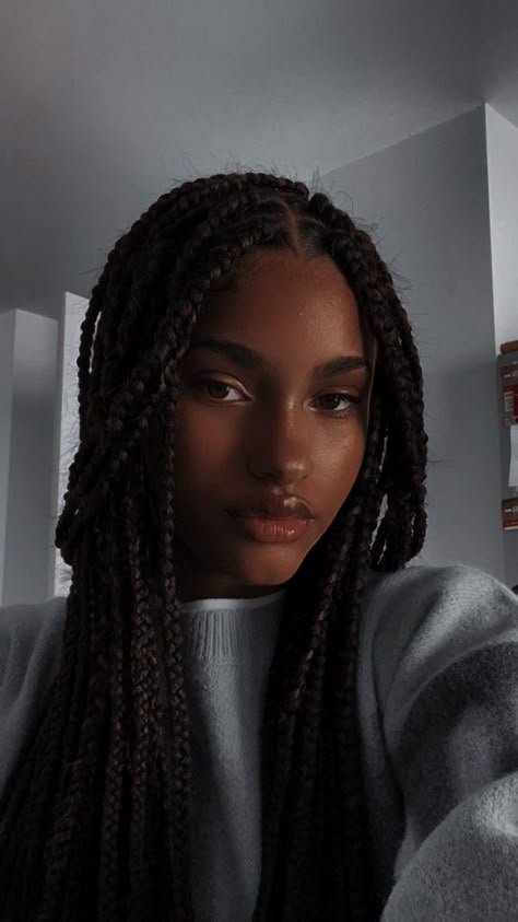 Curled Hair, Face Drawing Reference, Black Femininity, Beautiful Braids, African Girl, Aesthetic People, Barbara Palvin, Plaits, Brown Skin