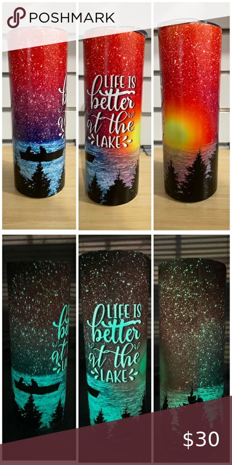 Life is Better at the Lake Tumbler Lake Life Tumbler Ideas, 40oz Tumbler With Handle Ideas, Lake Tumbler Ideas, Camping Tumbler Ideas, Summer Tumbler Ideas, Resin Mugs, Cricut Tumbler, Cricut Tumblers, Cup Inspiration