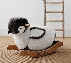 Nursery Faux-Fur Plush Penguin Rocker Pottery Barn Kids Bathroom, Elephant Nursery Girl, Arctic Nursery, Penguin Nursery, Nursery Rocker, Plush Penguin, Nursery Theme, Rainbow Nursery, Baby Penguins