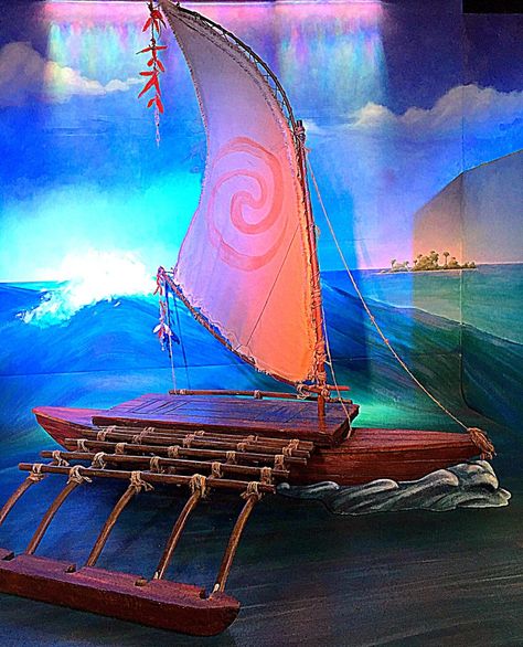 Moana sailboat Moana Canoe, Moana Boat, Moana Movie, Moana Bebe, Moana Cake, Cultural Competence, Moana Theme, Moana Themed Party, Surf Party